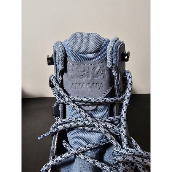 New Hoka One Womens Anacapa Mid GTX GoreTex Hiking Boot Shoes Size 9.5 B Blue - Picture 8 of 11